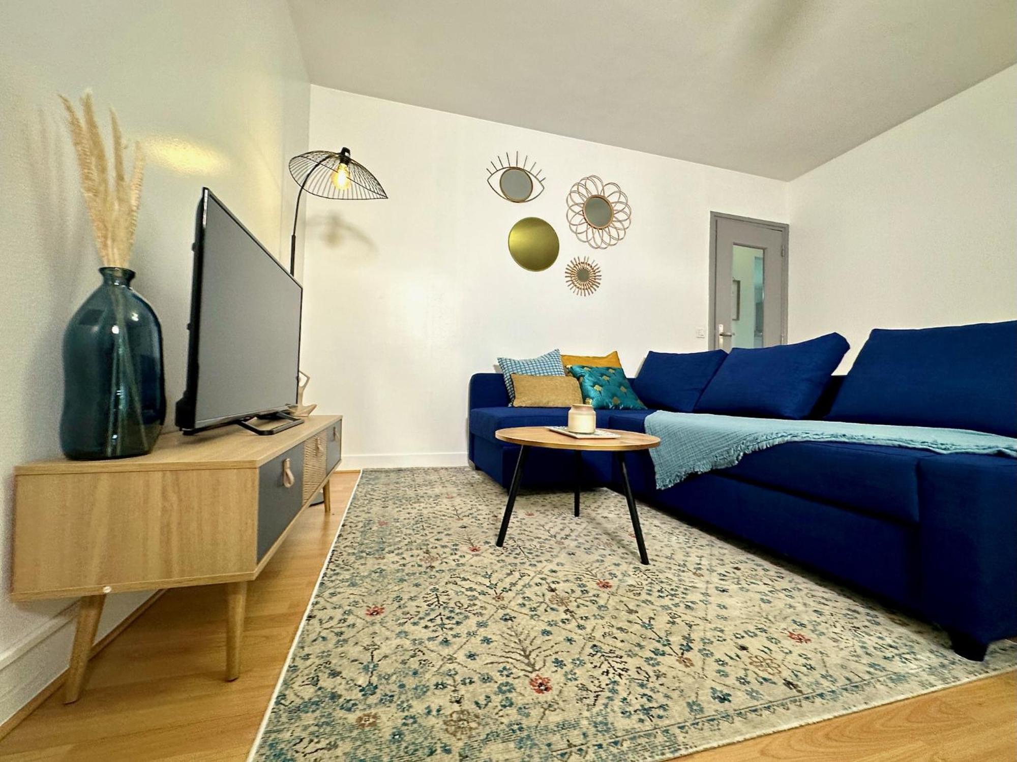 Apartament Le Bleu Soleil - A 2 Min Du Metro - 7 Min De Paris Maisons-Alfort Zewnętrze zdjęcie