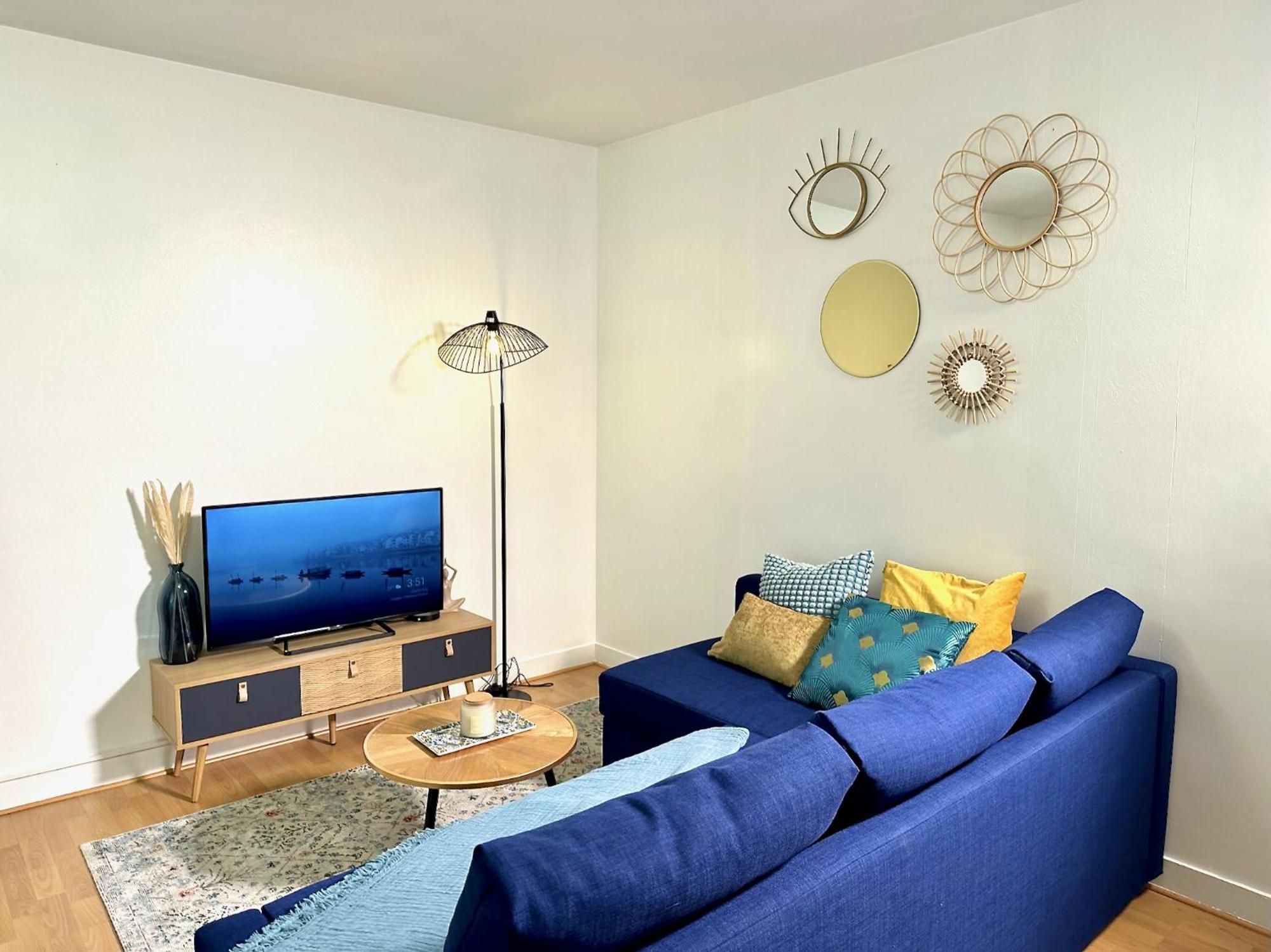 Apartament Le Bleu Soleil - A 2 Min Du Metro - 7 Min De Paris Maisons-Alfort Zewnętrze zdjęcie